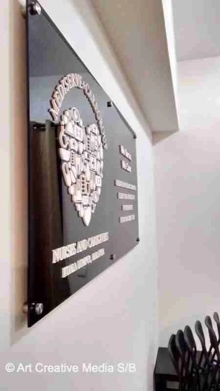 Acrylic Signage Art Creative