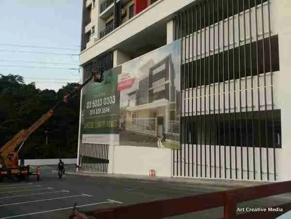 Art Creative Advertisement Board