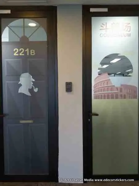 Door Sticker