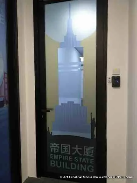 Door Sticker