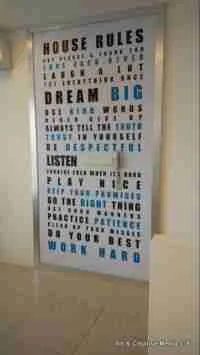 Wall Sticker Printing Art & Creative