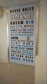 Wall Sticker Printing Art & Creative