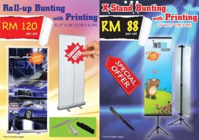 Bunting | Art Creative Media Malaysia Banner, Bunting & Poster