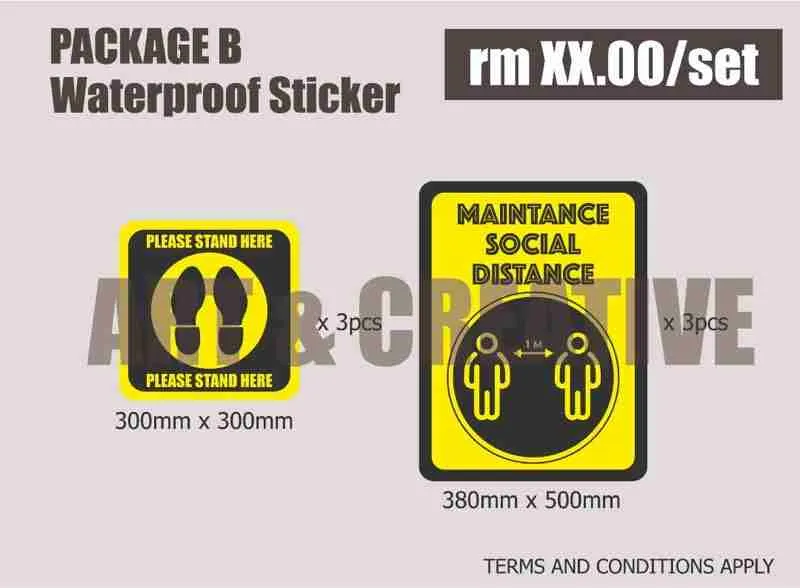 Covid-19 Sticker Art