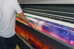 Glass Sticker Printing