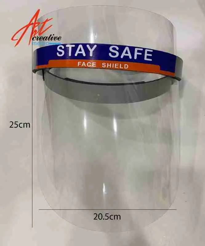 Face Shield Covid-19 Art Creative 1