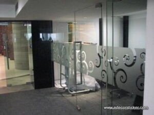 Frosted Glass Stickers Malaysia | Design, Supply and Install