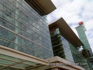 Glass Sticker Building