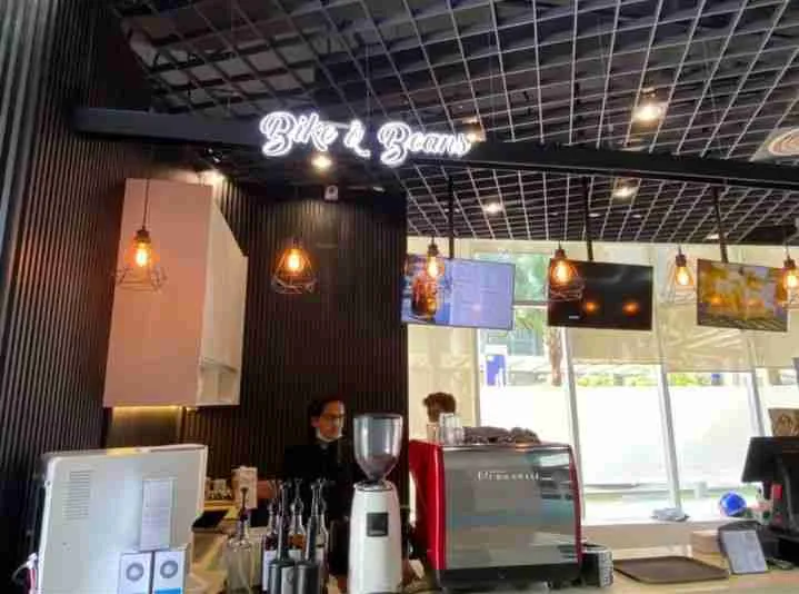 Neon Light - Bike and Beans