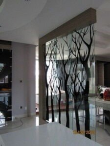 Glass Sticker Design Malaysia - Trees